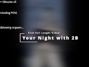 Preview 4 of 2B, Reprogrammed Android in Brothel, Sucks and Fucks to Orgasm