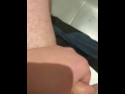 Preview 1 of I wank  in public and at work  cum and then continue to wank