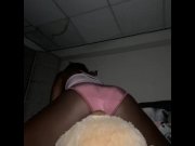 Preview 3 of Humping And Riding Teddy Bear Face Part2 *Pussy Finally Gets Wet* (Busted A Huge Nut)*l