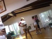 Preview 5 of Gia Derza and Sheena Shaw in White Shorts and Pink Balls