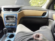 Preview 1 of Horny Car Pee And Cum