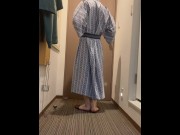 Preview 3 of A man takes off his yukata and gets completely naked. Japanese man in full nudity.