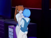 Preview 1 of Rei and Asuka - Lesbian Love (Uncensored)
