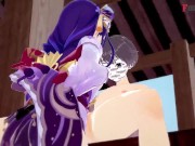 Preview 3 of Shogun Raiden having sex | Genshin Impact | uncensored Hentai | complete video