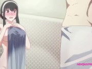 Preview 3 of Step Brother & Step Sis Spy XXX Shower HENTAI Animation
