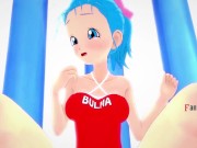 Preview 6 of young Bulma having sex on the beach hentai bikini | Dragon ball | uncensored hentai