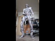Preview 1 of Black symbiot in robot suit need cum