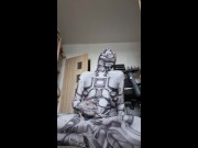 Preview 4 of Black symbiot in robot suit need cum