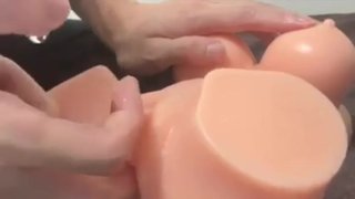 [Japanese man] Simulated experience of creampie [Homemade] Masturbation, mass cum