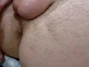 Preview 3 of I persuaded my stepsister to lick my ass for the first time and give me blowjob! - Rimjob POV