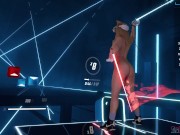 Preview 4 of Naked Beat Saber ❗️ Expert play with vibrator 💦 Blackpink