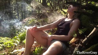 Smoking In The Forest