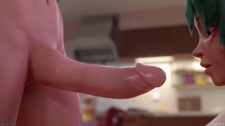 Used as her toy, masturbation & vore (giantess)