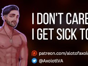 Preview 3 of [M4F] I Don't Care If I Get Sick Too | Cozy Boyfriend ASMR Roleplay Audio for Women