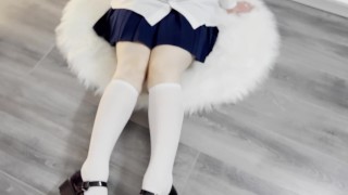 Cum onto Sailor School Uniform