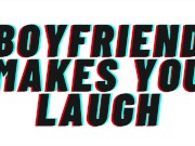 Preview 2 of TEASER AUDIO: Boyfriend Makes You Laugh :AUDIO PORN/AUDIO EROTICA [M4F]