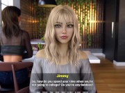 Preview 4 of Acquainted: Gamer Girl Is Doing A Handjob to A Monster Cock Ep. 5.