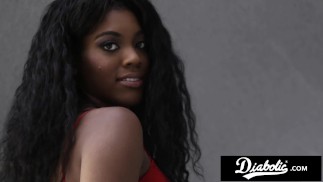 Diabolic - Ebony Black Babe Gets Her Black Pussy Pounded Hard