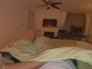 Preview 3 of Sharing Bed With Sexy Stepmom And She Asks Me To Fuck Her In All Her Holes, I Cum Twice In Her Ass