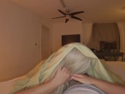 Preview 4 of Sharing Bed With Sexy Stepmom And She Asks Me To Fuck Her In All Her Holes, I Cum Twice In Her Ass