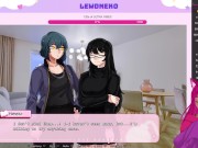 Preview 1 of VTuber LewdNeko Plays Love Bakudan Part 3