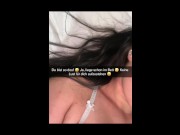 Preview 2 of Teen cheats on her boyfriend with a classmate after school on Snapchat Sexting Cuckold