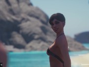 Preview 2 of Fucked a pretty girl on the beach - Wild Life