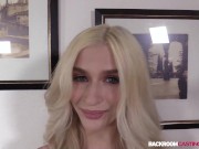 Preview 2 of BRCC - Blonde Coed Emma Jizzed After Her First Anal Fuck!
