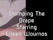 Preview 2 of FEET: Stomping on the Grape. Entire video available onlyfans/eileenwournousx