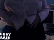 Preview 1 of Curvy BBW secretary masturbate after work!