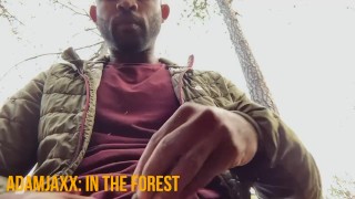 AdamJaxx Cums In The Forest