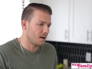 Preview 2 of "Would You Do My Chores If I Showed You My Tits?" Stepsis Leana Lovings Asks Stepbro - S31:E1