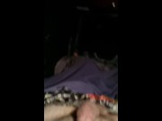 Preview 3 of Trucker gets load off in truck before bed