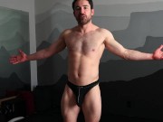 Preview 4 of Jay Stroke audition tape for Muscle Man Show-Off (fan custom)