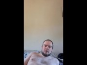 Preview 3 of Hairy man masturbating and cumming hard and quick