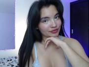 Preview 5 of dirty talk and tease on cam Lau Velez is so horny and need some clit stimulation today. cum- JOI-POV