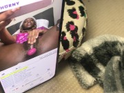 Preview 4 of Alliyah Alecia On UberHorny LiveStream Show Performance