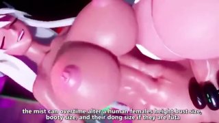 Futa Futanari Hardcore Anal Orgy Huge Cumshots 3D Hentai