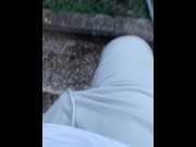 Preview 6 of The bulge of my Big cock is so visible that it's impossible for anyone not to catch me in the park