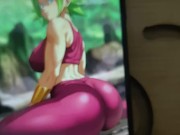 Preview 4 of Kale from dragonball - JizzTribute