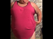 Preview 3 of Bbw wife strips for Hubby