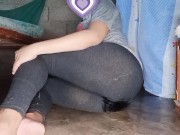 Preview 6 of Peeing My Legging During Posing in Camera
