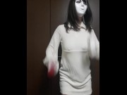 Preview 6 of dancing variety party game crap seduced fetish transslut tits TransGirl NSFW Transdick tempt bitch k