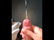 Preview 6 of Huge Cumshot (7 streams of thick cum)