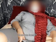 Preview 1 of بالاخره مخ خواهرزن با حجابم رو زدم +مکالمه🇮🇷 /I Finally Fucked my Hijabi Wife's Sister