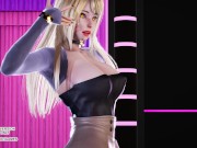 Preview 2 of [MMD] D.Holic - Chewy Ahri Seraphine Akali Hot Kpop Dance League of Legends KDA Hentai