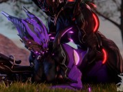 Preview 3 of Valkyr Warframe Distracted While on a Mission