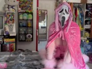 Preview 4 of Bimbo Ghostface Breaks Into Your House - A Halloween Scream Parody Fantasy ft Gigi Sweets (PREVIEW)