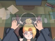 Preview 4 of Kunoichi Trainer - Ninja Naruto Trainer - Part 110 - Secretary Blowjob Under Table By LoveSkySanX