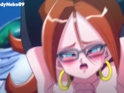 Preview 2 of Dragon Ball Z Master Roshi Tits Fuck Android 21